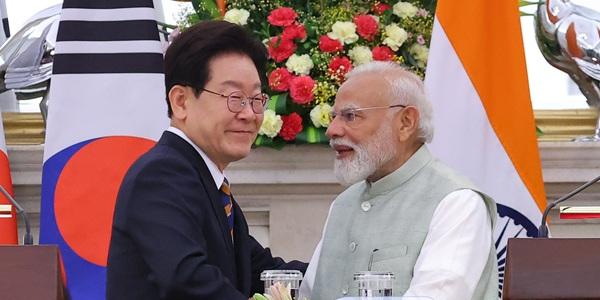 한국 인도와 경제 협력에 약점 부각, 포스코 HD한국조선해양 사례에 외신 주목