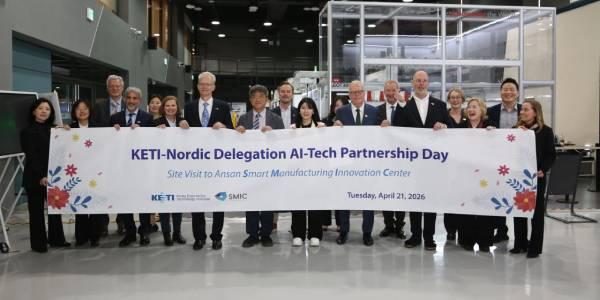 한국전자기술연구원, 북유럽 4개국과 AI·제조 파트너십 논의
