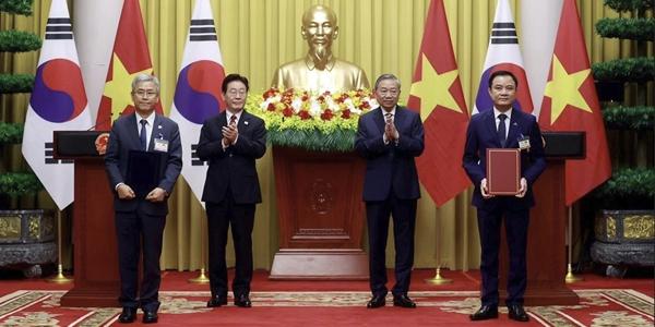 한전, 베트남 국영기업과 협력 강화로 원전 및 전력 인프라 시장 진출 추진