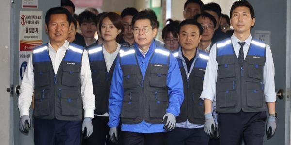 [6·3 판세/서울] 정원오 우세에 <a href='https://www.businesspost.co.kr/BP?command=article_view&num=429765' class='human_link' style='text-decoration:underline' target='_blank'>오세훈</a> 추격세, 부동산 민심에 GTX 안전 공방까지