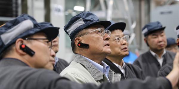LS일렉트릭 회장 구자균 청주공장 방문, 