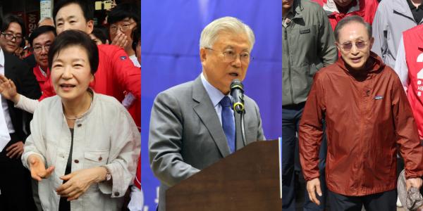 박근혜 본격 등판하고 이명박·문재인 존재감도, '전 대통령 참전' 지방선거 영향 줄까