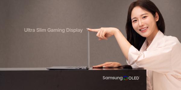 삼성디스플레이 대만서 노트북용 OLED '울트라 슬림' 공개, 두께 20% 감소