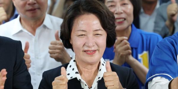 [6·3선거 개표/경기지사] 추미애 사상 첫 여성 광역단체장, '선명 행정'으로 대선 도전 기반 닦나