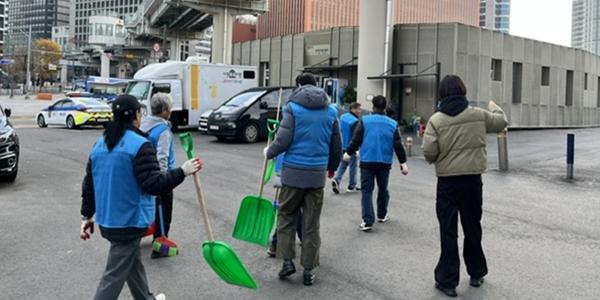 코레일 철도역 노숙인 110명 자립 지원, 전국 13개 역에서 일자리 제공