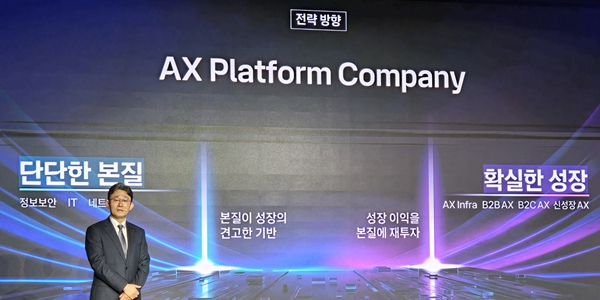 KT <a href='https://www.businesspost.co.kr/BP?command=article_view&num=433780' class='human_link' style='text-decoration:underline' target='_blank'>박윤영</a> 취임 100일 첫 청사진으로 'AX 플랫폼 컴퍼니' 제시, 18조 투자로 AI전환 승부수