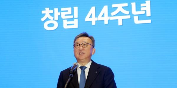 신한은행 창립 44주년, 정상혁 
