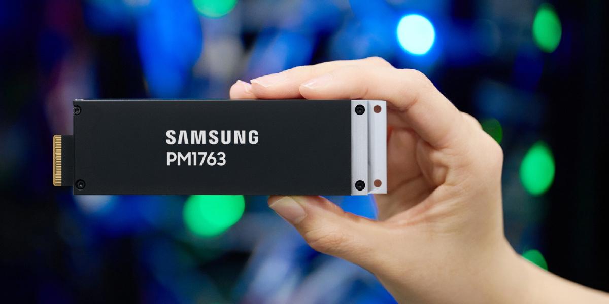삼성전자 AI 인프라에 최적화된 고성능 기업용 SSD 'PM1763' 양산