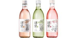 롯데칠성음료 과일맛 소주 '새로 오미자', 출시 1달여 만에 200만 병 이상 팔려