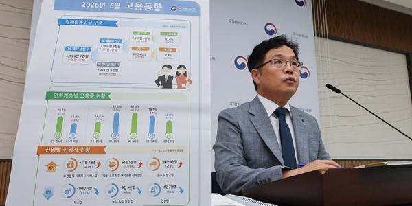 6월 취업자 한 달 만에 증가 전환, 청년·제조업 고용 한파는 계속