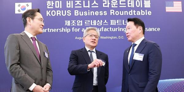 이재용 최태원 이해진 미국서 엔비디아 젠슨 황 만난다, 24일 회동 유력