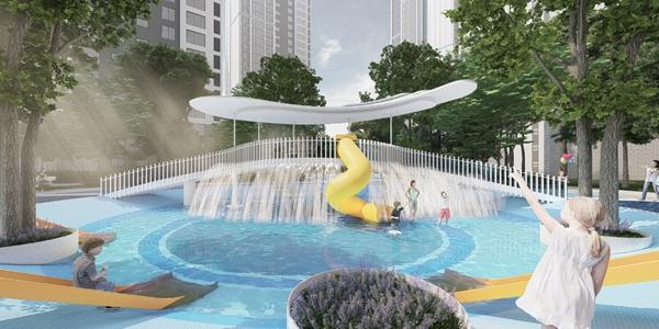 한화 건설부문 '넥스트플로우' 개발, 폭염·미세먼지에도 쾌적한 놀이공간 조성