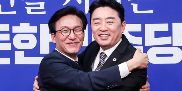 '18년 광야' 딛은 김민석, 이재명 정부 2년차 민주당 신임 대표 선출
