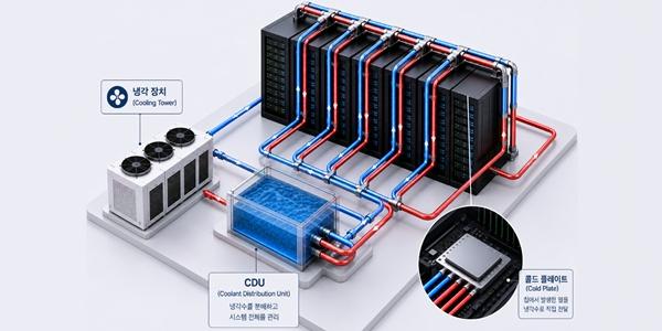 LGCNS 삼송 데이터센터에 액체냉각 도입, AI 팩토리 경쟁력 강화