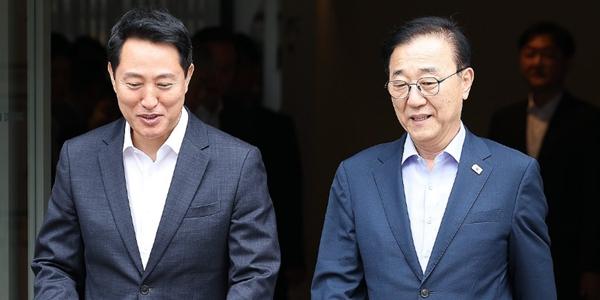 국토장관 김윤덕 서울시장 오세훈 용산공원 이견 여전, 탄천 대안 검토·정비사업은 접점