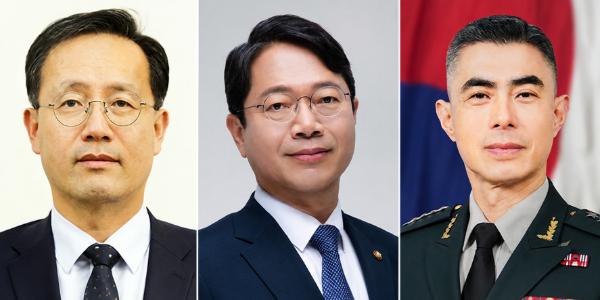 경제부총리 겸 재정경제부 장관 이형일, 법무부 장관 김승원, 국토교통부 장관 홍지선, 6개 부처 개각