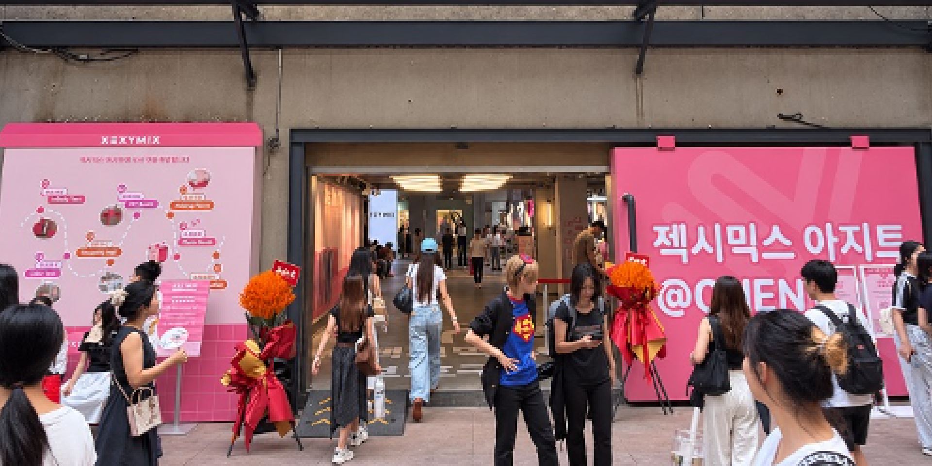 젝시믹스 중국 청두에서 체험형 팝업 열어, 현지 소비자 점접 확대
