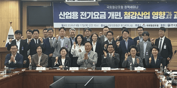 [현장] 국회 '철강산업 전기요금' 토론회, "요금 인하 '폭'보다 '지원방식 설계'가 더 중요"