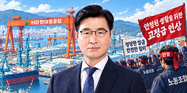 HD현대중공업 노조 "고정급 인상하라" 전면파업 수순, 이상균 인건비 상승에 수주 경쟁력 부담