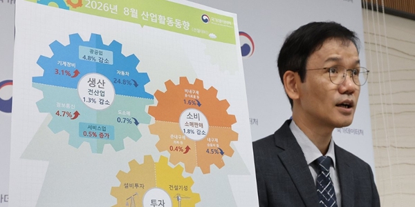 8월 생산·소비·투자 3개월 만에 동반 감소, 자동차 생산 24.8% 급감