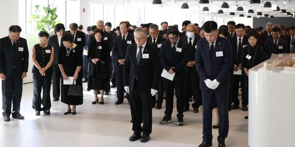 오뚜기 함태호 명예회장 별세 10주기 추모식, 함영준 "지속가능한 회사로"