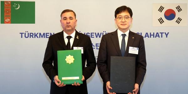 대우건설 투르크메니스탄 수자원 인프라 협약, 정원주 중앙아시아 공략 '속도'