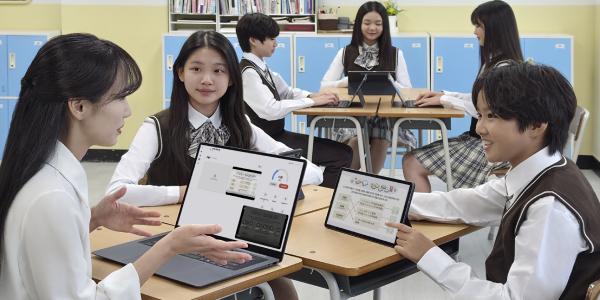 삼성전자 '갤럭시 클래스룸'으로 교육시장 공략, 태블릿·PC 관리부터 지원까지