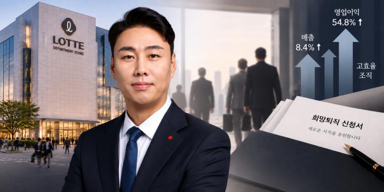 롯데백화점 잘 나갈 때 감원 왜? 정현석 점포 이어 조직도 '고효율 체질' 굳힌다
