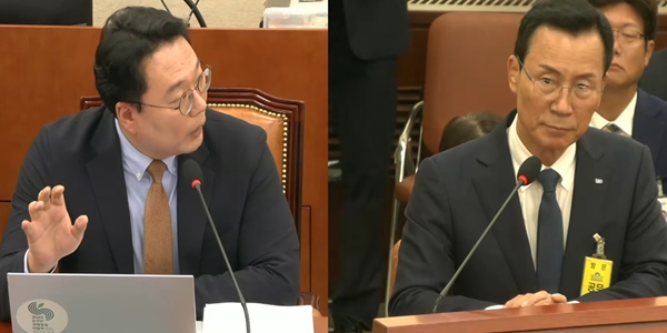 LIGD&A '임원 뇌물비리' 국감서 진실공방, 신익현 "뇌물 마련 불가능" 정면돌파 선택