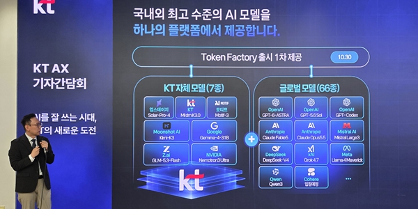 KT 'AI 토큰 팩토리' 상용화 돌입, 박윤영 AI 인프라 넘어서 '토큰 플랫폼' 사업 승부수