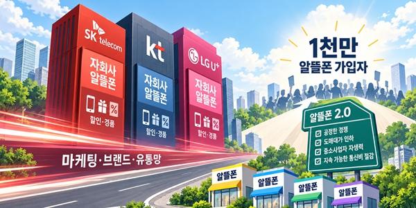 통신3사 알뜰폰 자회사 공정경쟁 논란, 1천만 명 가입 걸맞는 '질적 성장' 전환 시급