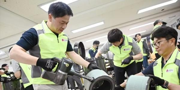 LG전자 노사 가전케어 봉사활동, 류재철 "다양한 영역에서 책임 있는 역할 수행"