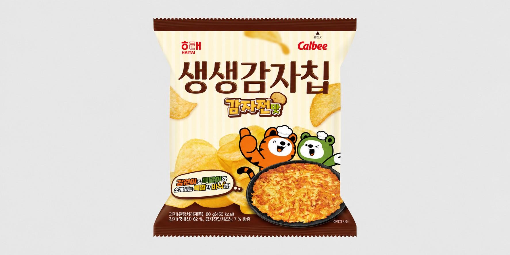 롯데마트·슈퍼 '감자전맛 감자칩' 출시, 강원 햇감자 70톤 활용해 8만 봉 한정 판매