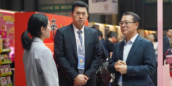 농심 대표 조용철, 세계 최대 규모 식품박람회 '시알파리 2026' 직접 찾아 현장 영업