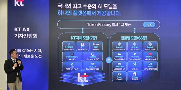 KT 'AI 토큰 팩토리' 상용화 돌입, 박윤영 AI 인프라 넘어서 '토큰 플랫폼' 사업 승부수