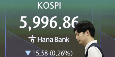코스피 미국 반도체주 강세에 장중 1%대 상승 6070선, 코스닥은 소폭 내려 