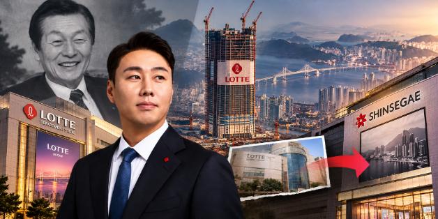 롯데백화점 '신격호 인연' 담긴 부산에서 자존심 내려놔, 정현석 부산롯데타워로 반전 벼른다